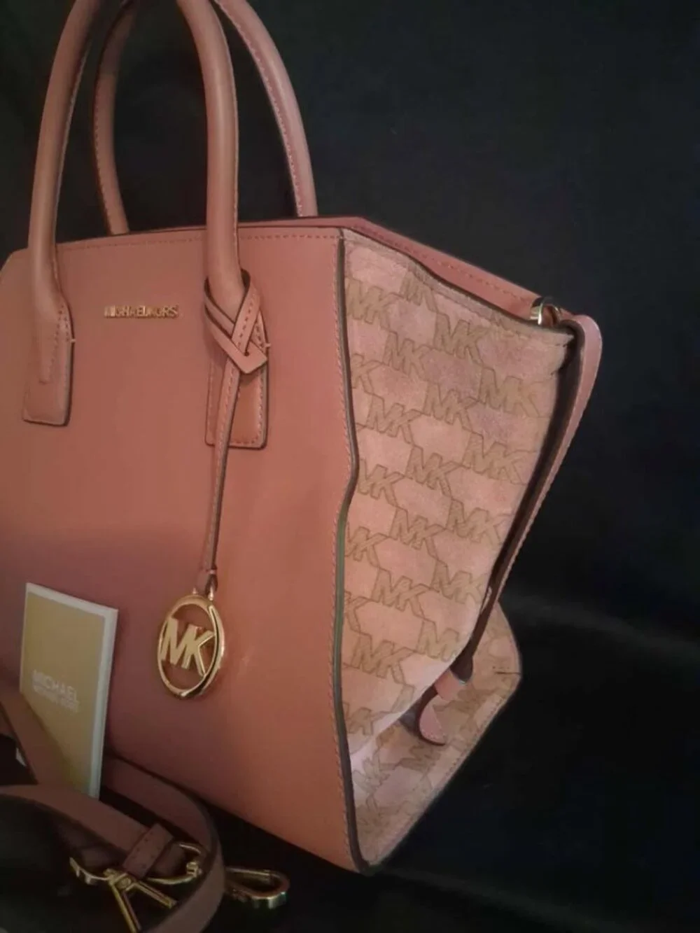 Pink Leather Michael Kors Purse